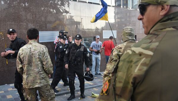 Беспорядки у Генконсульства РФ в Одессе. Архивное фото Беспорядки у Генконсульства РФ в Одессе. Архивное фото