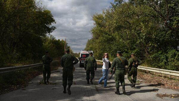 Обмен военнопленными между ДНР, ЛНР и Украиной в Донбассе. Архивное фото Обмен военнопленными между ДНР, ЛНР и Украиной в Донбассе. Архивное фото