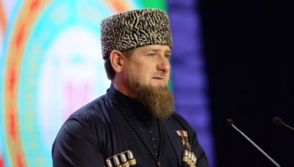 Глава Чеченской Республики Рамзан Кадыров. Архивное фото Глава Чеченской Республики Рамзан Кадыров. Архивное фото