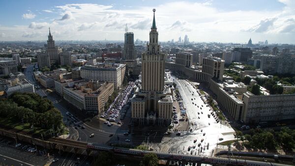 Виды Москвы с высоты птичьего полета Виды Москвы с высоты птичьего полета