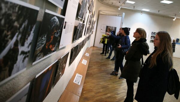 Выставка победителей конкурса имени Стенина. Архивное фото Выставка победителей конкурса имени Стенина. Архивное фото