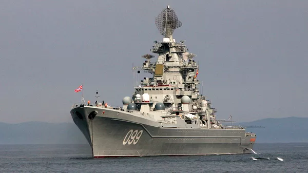 Тяжелый атомный ракетный крейсер Северного флота Петр Великий