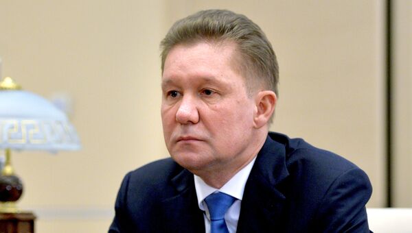 Глава Газпрома Алексей Миллер. Архивное фото Глава Газпрома Алексей Миллер. Архивное фото