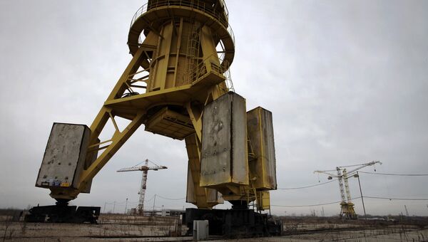 Стройплощадка АЭС Белене в Болгарии. Архивное фото Стройплощадка АЭС Белене в Болгарии. Архивное фото