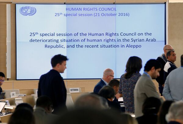 Заседание СПЧ ООН по ситуации в Сирии в Женеве. 21 октября 2016 года Заседание СПЧ ООН по ситуации в Сирии в Женеве. 21 октября 2016 года