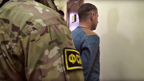 Оперативная съемка ФСБ России задержания украинских диверсантов в Севастополе. Архивное фото Оперативная съемка ФСБ России задержания украинских диверсантов в Севастополе. Архивное фото