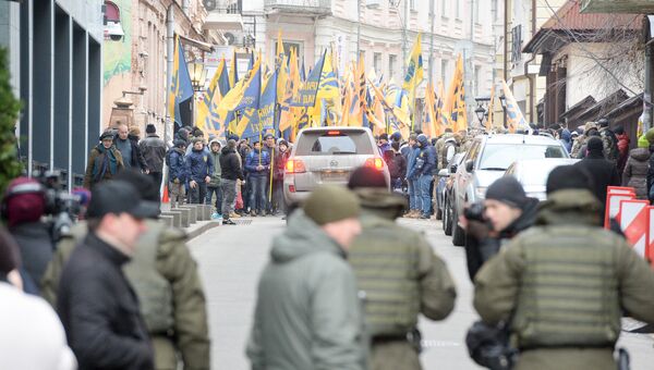 Марш активистов Азова в Киеве. 21 ноября 2016 Марш активистов Азова в Киеве. 21 ноября 2016