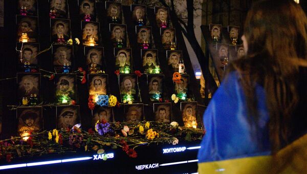 Годовщина начала событий на киевском Майдане Годовщина начала событий на киевском Майдане