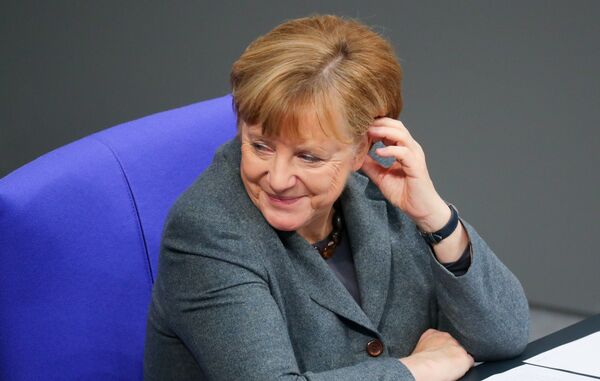 Канцлер Германии Ангела Меркель в Берлине. 22 ноября 2016 года Канцлер Германии Ангела Меркель в Берлине. 22 ноября 2016 года