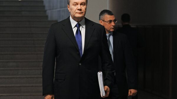 Бывший президент Украины Виктор Янукович. Архивное фото Бывший президент Украины Виктор Янукович. Архивное фото