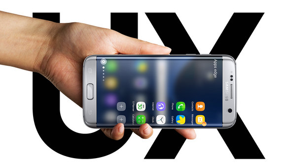 Смартфон Samsung Galaxy S7 edge. Архивное фото Смартфон Samsung Galaxy S7 edge. Архивное фото