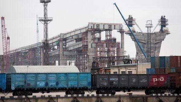 Строительство двухъярусного моста Западного скоростного диаметра в Санкт-Петербурге Строительство двухъярусного моста Западного скоростного диаметра в Санкт-Петербурге