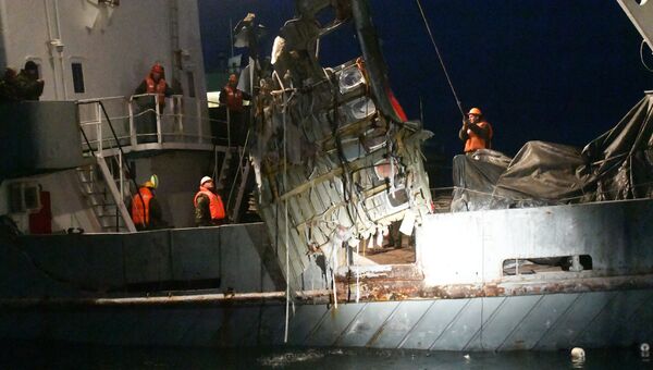 Поисковые работы в акватории Черного моря в районе крушения самолета ТУ-154 Поисковые работы в акватории Черного моря в районе крушения самолета ТУ-154