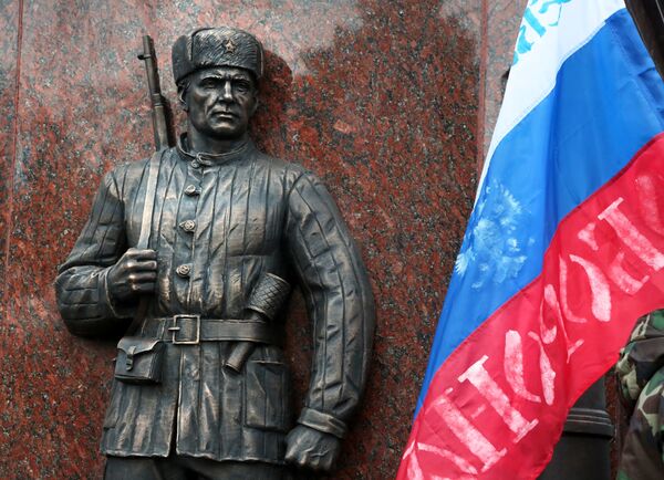 Открытие памятника Народному ополчению всех времен в Крыму Открытие памятника Народному ополчению всех времен в Крыму