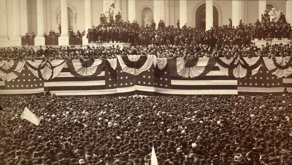 Инаугурация президента Гровера Кливленда округ Колумбия, США, 1885 Инаугурация президента Гровера Кливленда округ Колумбия, США, 1885