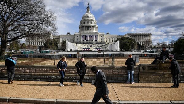 Подготовка к церемонии инаугурации избранного президента США Дональда Трампа в Вашингтоне Подготовка к церемонии инаугурации избранного президента США Дональда Трампа в Вашингтоне