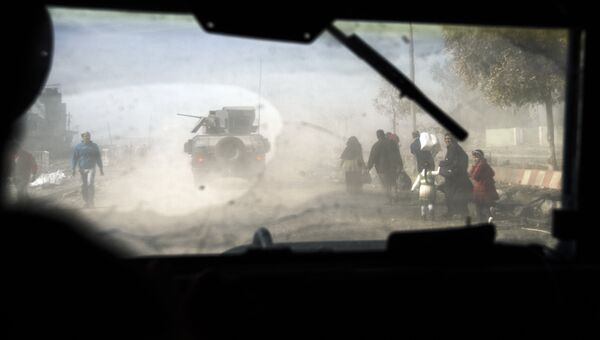 Военная техника в восточном Мосуле. Архивное фото Военная техника в восточном Мосуле. Архивное фото