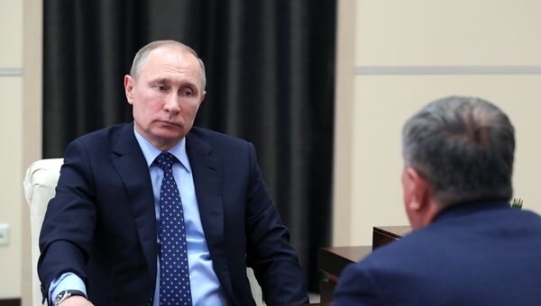 Президент РФ Владимир Путин. Архивное фото Президент РФ Владимир Путин. Архивное фото