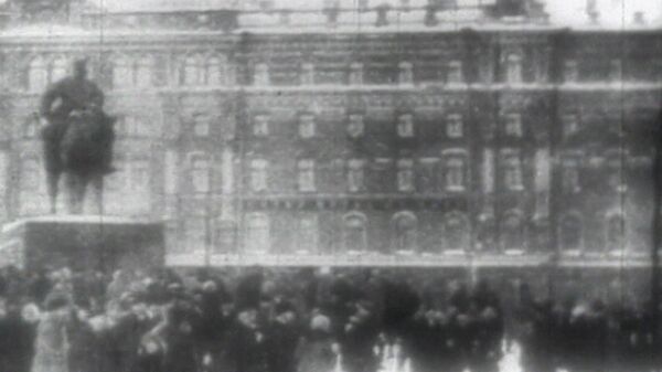145-тысячная стачка в Петрограде. Съемки 1917 года 145-тысячная стачка в Петрограде. Съемки 1917 года