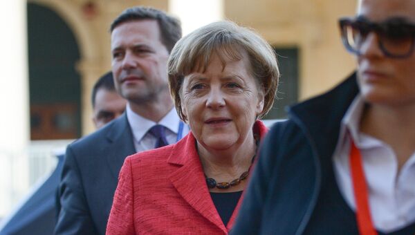Канцлер ФРГ Ангела Меркель на неформальном саммите лидеров ЕС в столице Мальты Валетте. 3 февраля 2017 Канцлер ФРГ Ангела Меркель на неформальном саммите лидеров ЕС в столице Мальты Валетте. 3 февраля 2017
