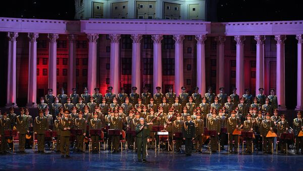 Выступление нового состава ансамбля песни и пляски Российской армии имени А. В. Александрова в Центральном академическом театре Российской армии в Москве Выступление нового состава ансамбля песни и пляски Российской армии имени А. В. Александрова в Центральном академическом театре Российской армии в Москве