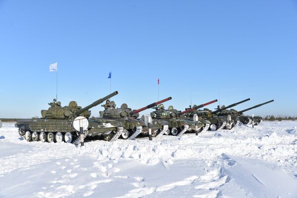 Второй этап соревнований Танковый биатлон в Воронежской области Второй этап соревнований Танковый биатлон в Воронежской области