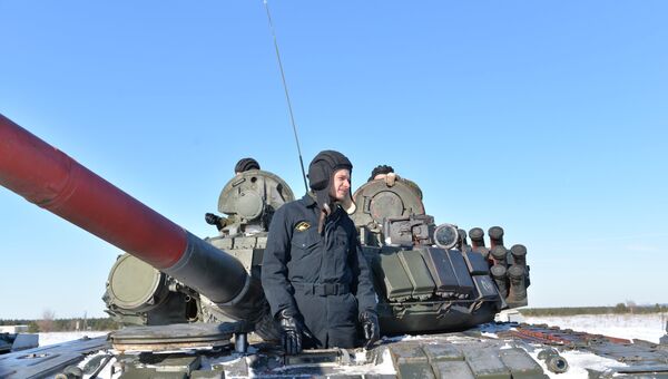 Второй этап соревнований Танковый биатлон в Воронежской области Второй этап соревнований Танковый биатлон в Воронежской области