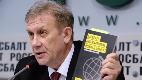 Глава представительства Amnesty International в России Сергей Никитин. Архивное фото Глава представительства Amnesty International в России Сергей Никитин. Архивное фото