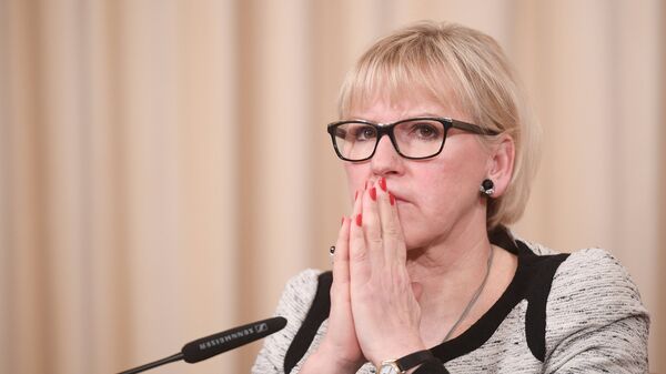 Министр иностранных дел Королевства Швеции Маргот Вальстрем после встречи с Сергеем Лавровым Министр иностранных дел Королевства Швеции Маргот Вальстрем после встречи с Сергеем Лавровым