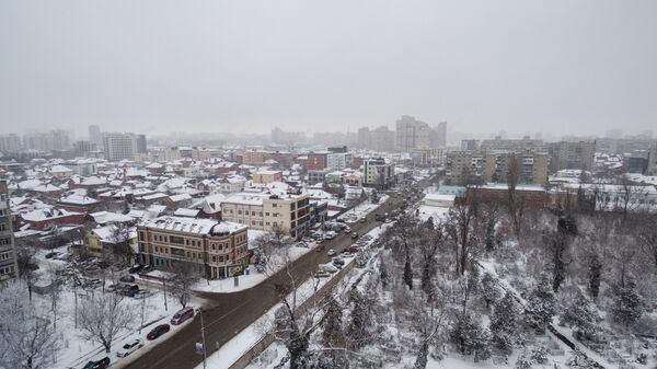 Зима в Краснодаре Зима в Краснодаре