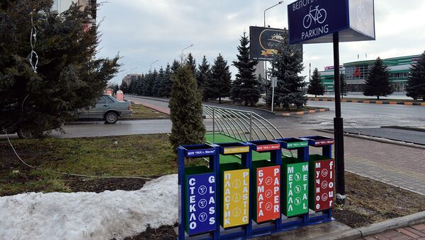Баки для раздельного сбора мусора Баки для раздельного сбора мусора