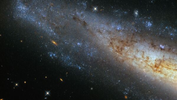 Спиральная галактика NGC 1448 Спиральная галактика NGC 1448