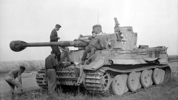 Немецкий танк Тигр. 1943 год