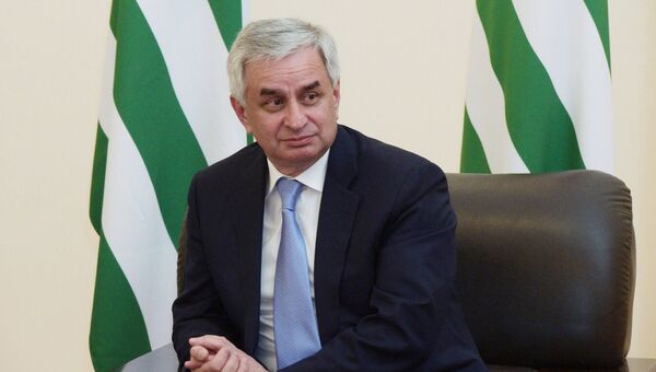 Президент Республики Абхазия Рауль Хаджимба. Архивное фото Президент Республики Абхазия Рауль Хаджимба. Архивное фото