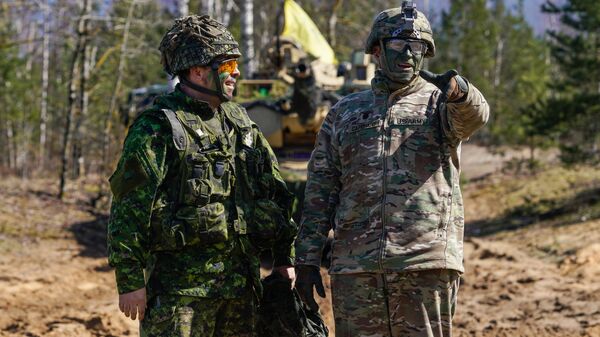 Военнослужащие США на международных военных учениях Summer Shield XIV в Латвии Военнослужащие США на международных военных учениях Summer Shield XIV в Латвии