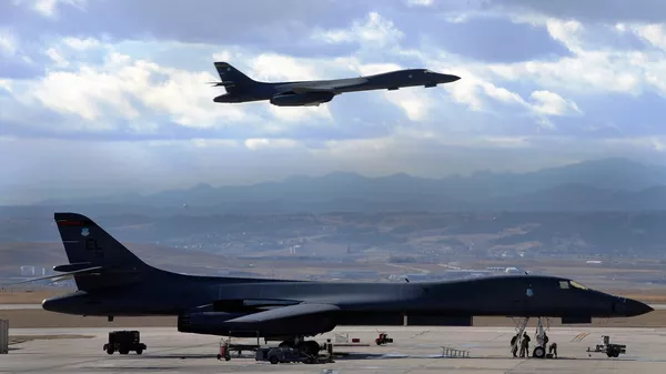 Бомбардировщики B-1B Lancer ВВС США Бомбардировщики B-1B Lancer ВВС США