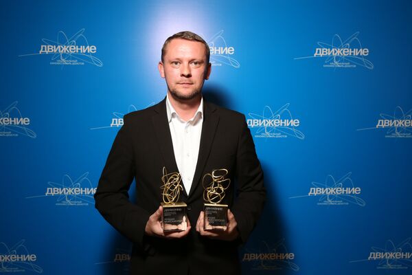 Режиссер Дмитрий Давыдов на фестивале Движение Режиссер Дмитрий Давыдов на фестивале Движение