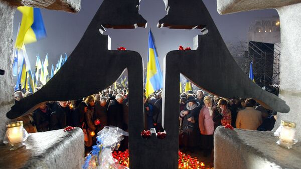Мемориал памяти жертв голодомора 1932-1933 годов в Киеве Мемориал памяти жертв голодомора 1932-1933 годов в Киеве