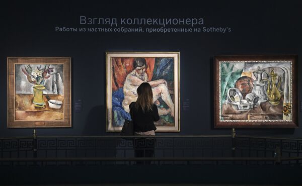 Картины Петра Кончаловского на выставке Взгляд коллекционера в рамках программы Sotheby's - 10 лет в России Картины Петра Кончаловского на выставке Взгляд коллекционера в рамках программы Sotheby's - 10 лет в России