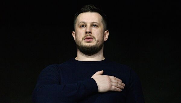 Глава партии Национальный корпус Андрей Билецкий Глава партии Национальный корпус Андрей Билецкий