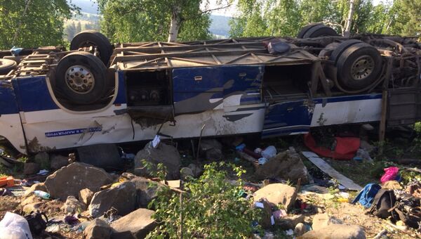 На месте ДТП в Петровск-Забайкальском районе. Архивное фото На месте ДТП в Петровск-Забайкальском районе. Архивное фото