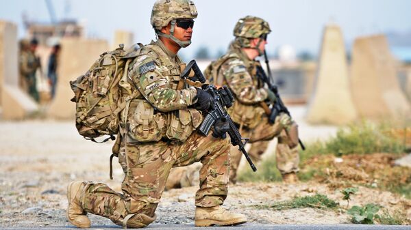 Американские военнослужащие в Афганистане Американские военнослужащие в Афганистане