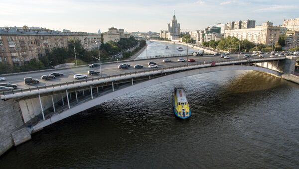 Москва-река. Архивное фото Москва-река. Архивное фото