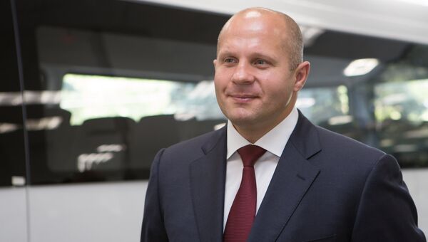 Многократный чемпион мира по боям без правил и боевому самбо Федор Емельяненко. Архивное фото Многократный чемпион мира по боям без правил и боевому самбо Федор Емельяненко. Архивное фото