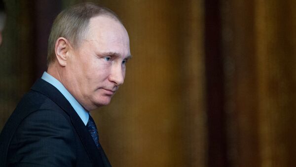 Президент России Владимир Путин. Архивное фото Президент России Владимир Путин. Архивное фото