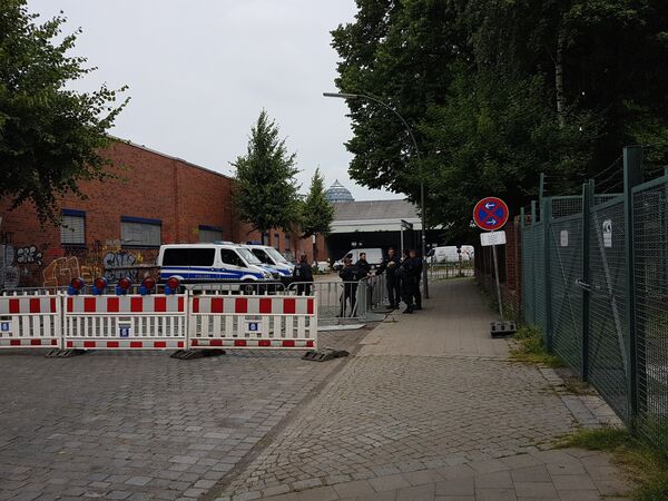 Ситуация на улицах Гамбурга во время саммита G20 Ситуация на улицах Гамбурга во время саммита G20