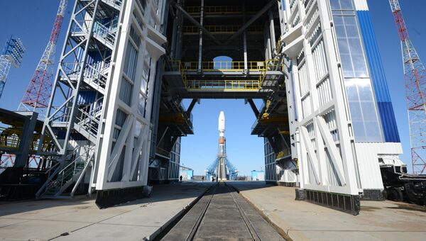 Ракета-носитель Союз-2.1а РКЦ Прогресс. Архивное фото Ракета-носитель Союз-2.1а РКЦ Прогресс. Архивное фото