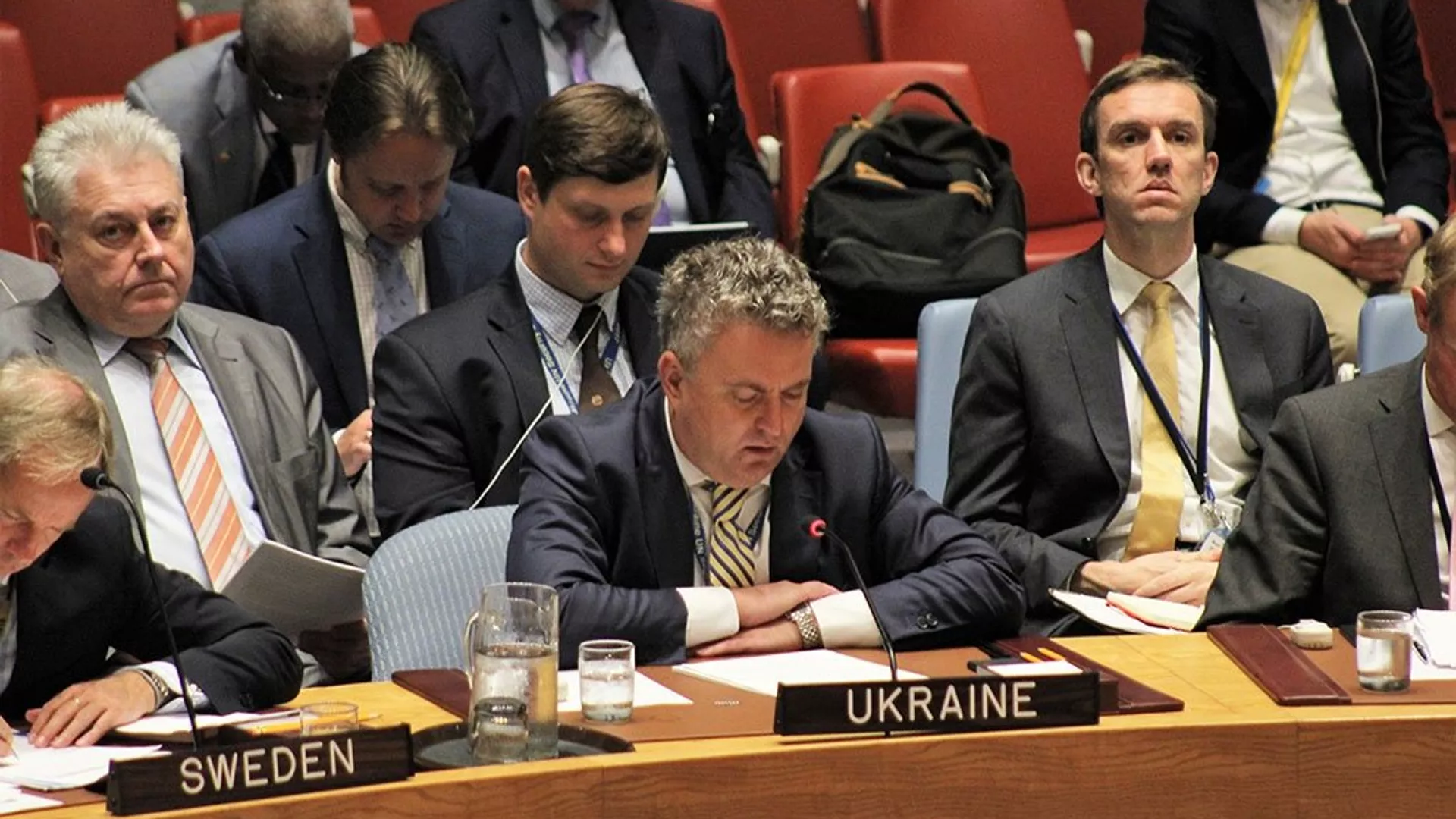 Заместитель министра иностранных дел Украины Сергей Кислица на заседании Совета Безопасности ООН по Африке. 19 июля 2017 - РИА Новости, 1920, 02.12.2020