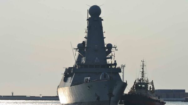Эсминец Королевских ВМС Великобритании DUNCAN в порту Одессы. 24 июля 2017 Эсминец Королевских ВМС Великобритании DUNCAN в порту Одессы. 24 июля 2017
