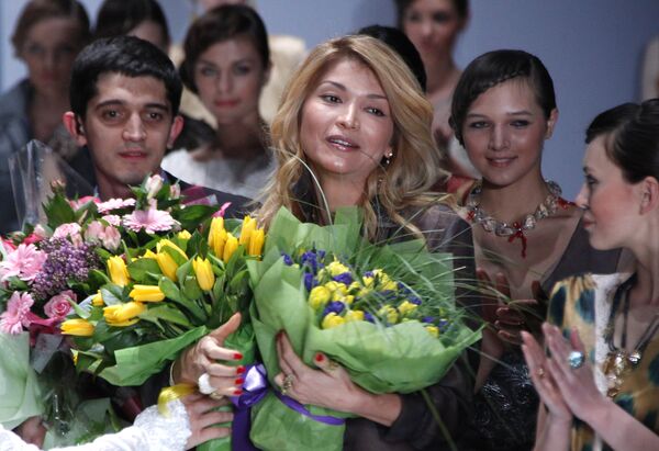 Дизайнер Гульнара Каримова на Неделе моды Merсedes-Benz Fashion Week, 2011 Дизайнер Гульнара Каримова на Неделе моды Merсedes-Benz Fashion Week, 2011
